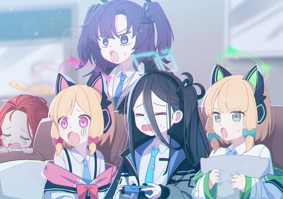 ゲーム開発部 #花岡ユズ #天童アリス #才羽モモイ #才羽ミドリ #早瀬