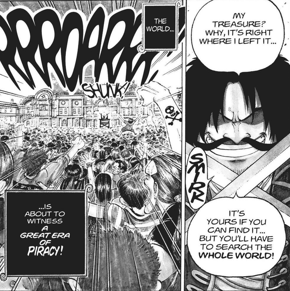 This is a cool beginning for an adventure manga

#ONEPIECE