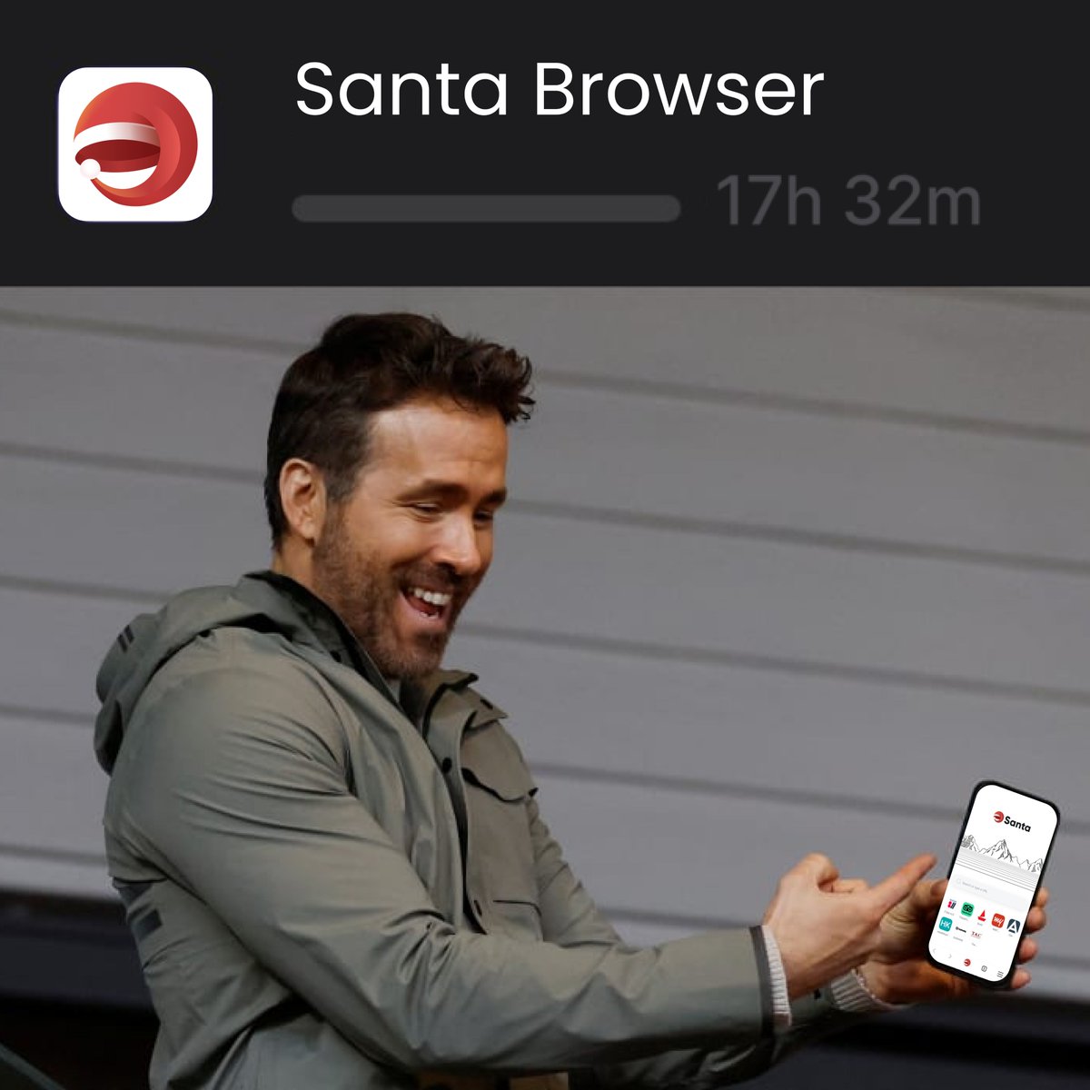 SantaBrowser's tweet image. Spend more time with the ones you love this Holiday season 🎁