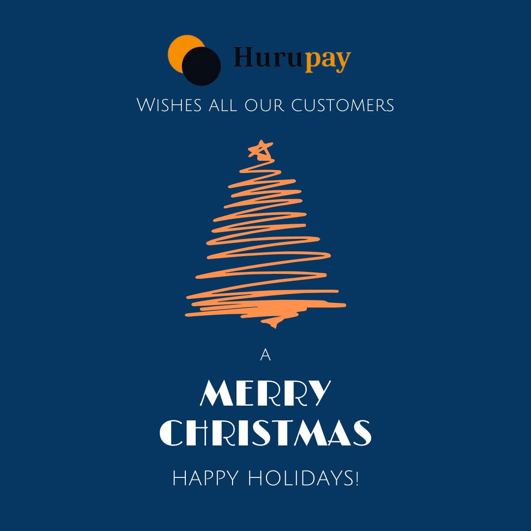 This festive, use @HurupayApp to send and receive money instantly from families and friends across borders.

We wish all our customers a happy festive season🎄
#Christmaswithhurupay
#hurupay
#FestiveSeason