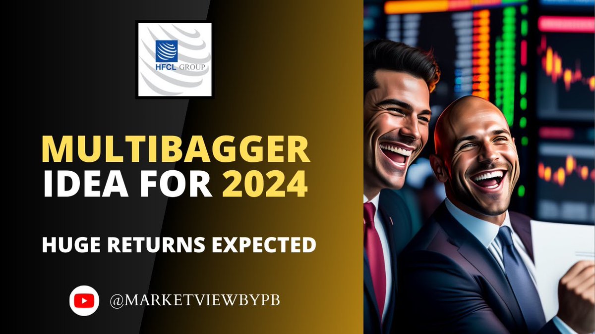 I have Revealed the Multibagger Stock for the Upcoming Year - 2024 🤍🪄

The Time for this Stock has Finally Arrived 🚀

Link : youtu.be/HcGAVOisDKY

Like, Comment and Share in Maximum Quantity 💙

Do not Forget to Subscribe the Channel 🤗🚀

#StockMarket
#MultibaggerStock
