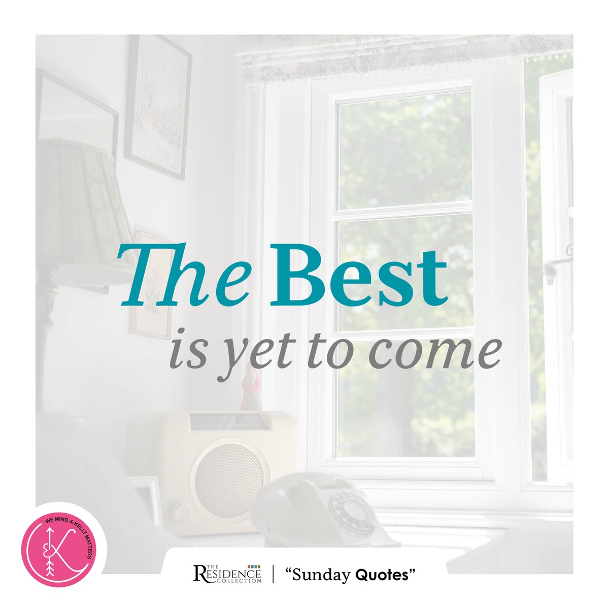 residence9's tweet photo. "The best is yet to come" 😇
@kellysheroes_
#residencecollection #myresidence #residence9 #mentalhealthawareness #selfcare #selflove #mentalhealthmatters #motivation #health #wellness #mindfulness #healing #life #loveyourself #therapy #happiness #mindset #positivity https://t.co/Yp6dy5y56X