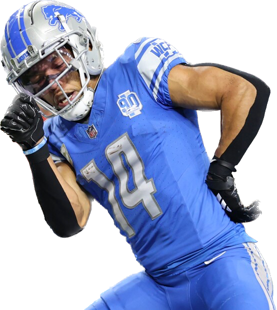 Playertotals's tweet image. Amon-Ra St. Brown #Week16 #PlayerProps Odds: #NFLOdds #PropOdds 🏈

#BestOdds 📈

Receptions: 6.5 #Caesars
Rec Yards: 75.5 #Caesars
Anytime TD: +138 #Caesars

#WorstOdds 📉

Receptions: 6.5 #Fanduel
Rec Yards: 80.5 #Pointsbet
Anytime TD: -105 #Betmgm

✅ playertotals.com