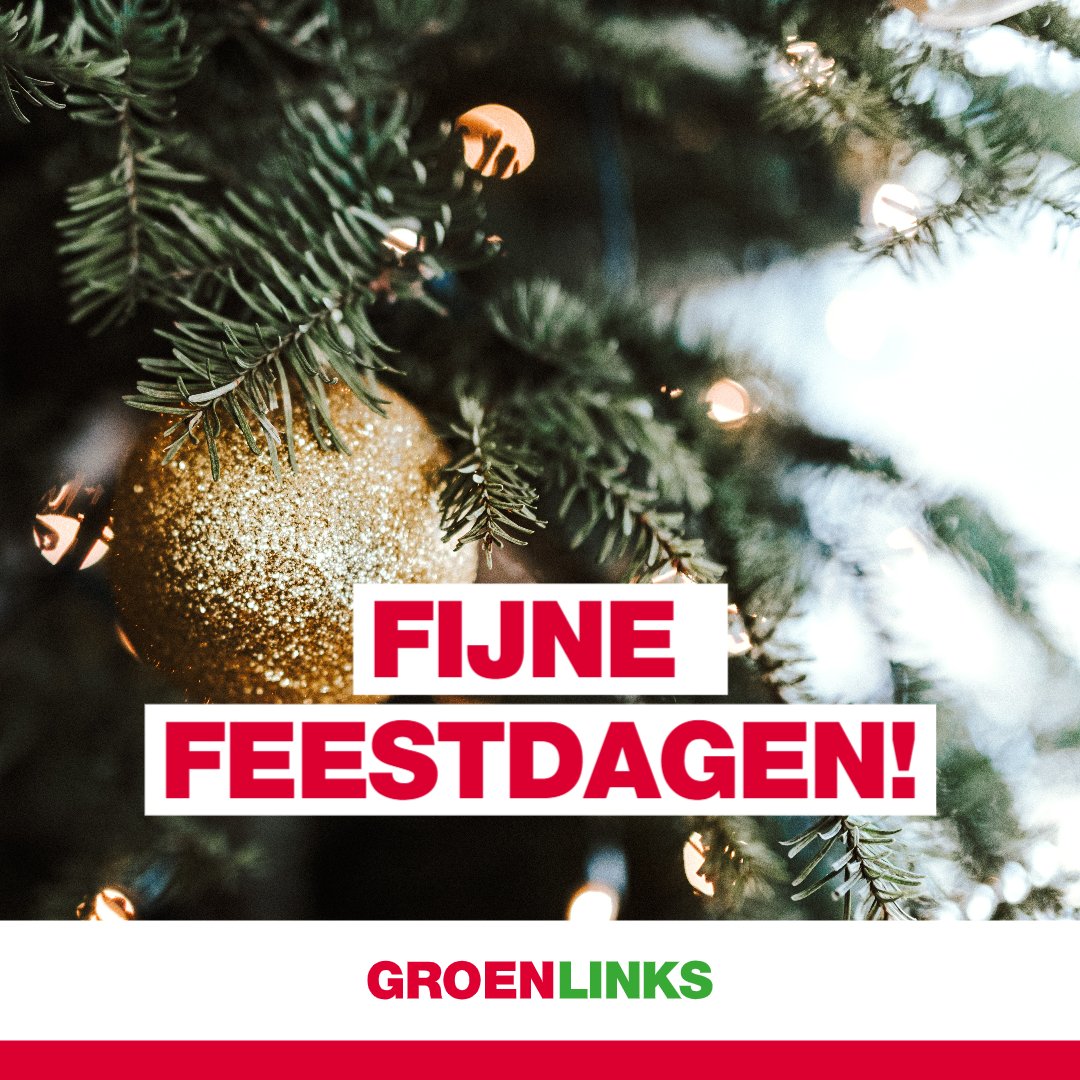 Het bestuur en de fractie van #GroenLinks #Nieuwegein wenst je mooie feestdagen! 👍Dank voor jouw inzet en steun voor groene en linkse idealen🍀 in onze stad. In 2024 gaan we door: samen kan het👊.