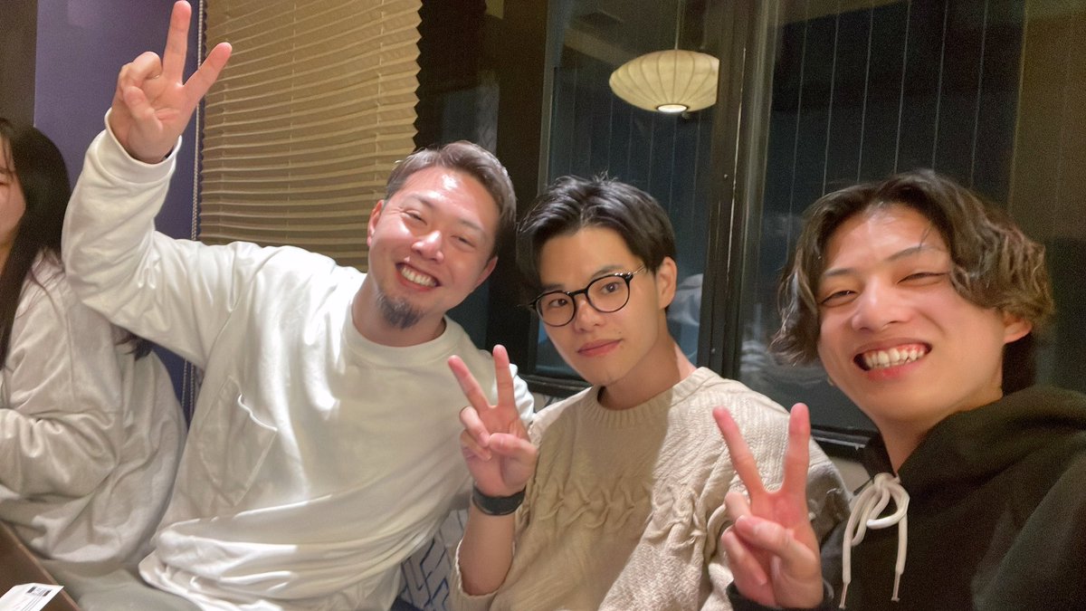 ds_kaede's tweet photo. お疲れ様です‼️

昨日はヤエチカ店のみんなで忘年会&amp;丸茂トレーナー、長井トレーナーの誕生日会をしました！🎂🎉

12月もあっという間にあと少し
ヤエチカ店に丸茂トレーナーがいるのも残りわずか😭😭😭

寒い日が続きますが頑張っていきます✊

#ドクスト
#ヤエチカ店
#ヤエチカのいけめん https://t.co/uNkUPxkZ6a