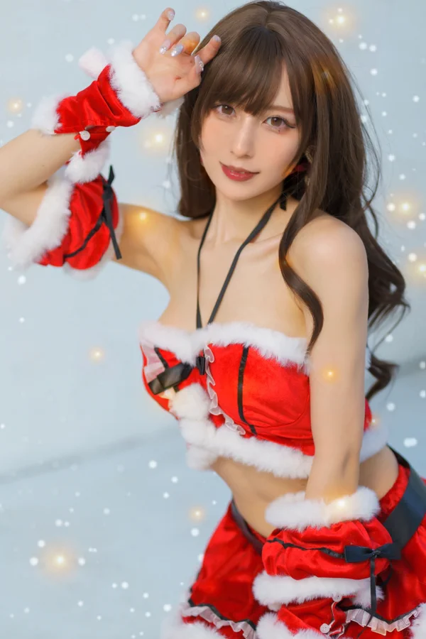 Asian girl Christmas costume