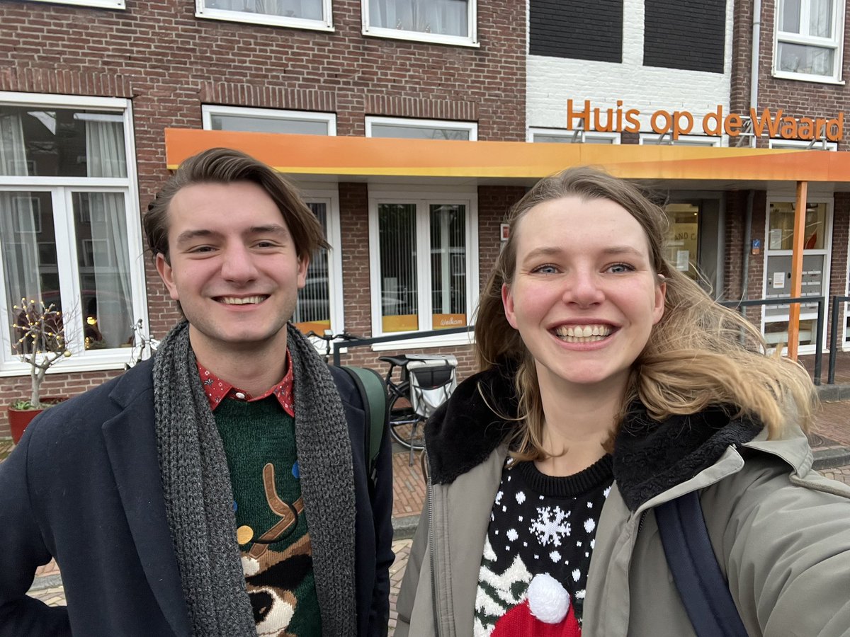De kerst goed begonnen bij @LibertasLeiden Rijn &amp; Vliet &amp; <a href="/MarenteZorg/">Marente</a> Huis op de Waard. Langs voor de koffie, kerstkransen &amp; een praatje. Gezellige middagen, bedankt voor de gastvrijheid! 🎄