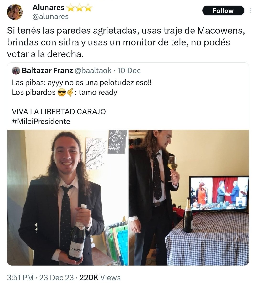 flormuss's tweet photo. @Martu_Costa_ @saturado_23 Espero que digas lo mismo cuando los que opinan vienen de sectores más vulnerables.
Y espero que todos los compas hagan lo mismo, ese clasismo se deja ver... https://t.co/GZS6n0QM64