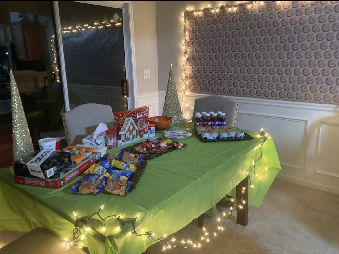 1_prettyvirgoo's tweet image. how my friendmas went 🩷 #matchingpjs