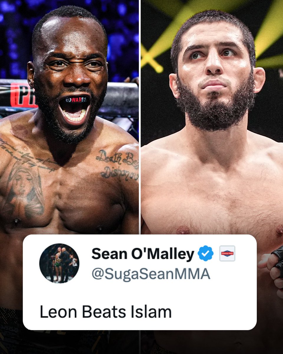 Suga has his say on this potential welterweight title fight 👀 (h/t @SugaSeanMMA)