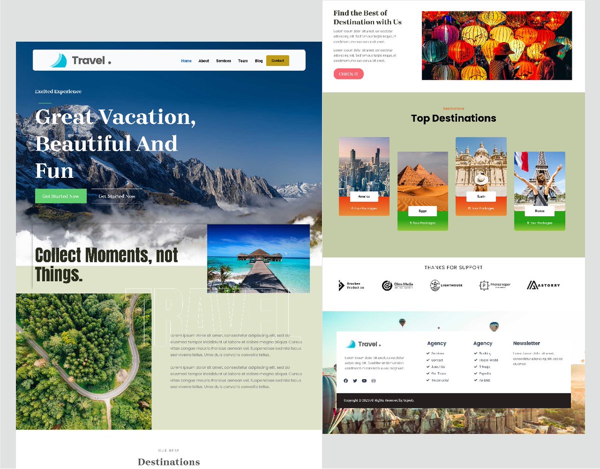 MdHasan660293's tweet photo. Are you looking for a Tour, Travel, Agency, or Hotel Booking Website that is Professional, Creative, and Modern? If so, congratulations to you!  I have extensive experience designing tour, travel, agency, and hotel booking websites on WordPress. #travelwebsite #wordpresswebsite https://t.co/emf4JhavCZ