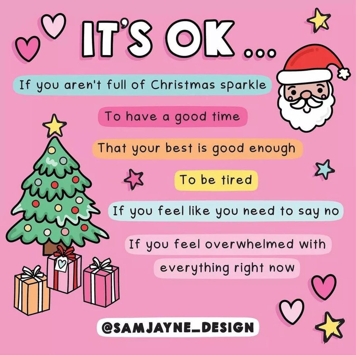 It’s all okay. 🧡🎄