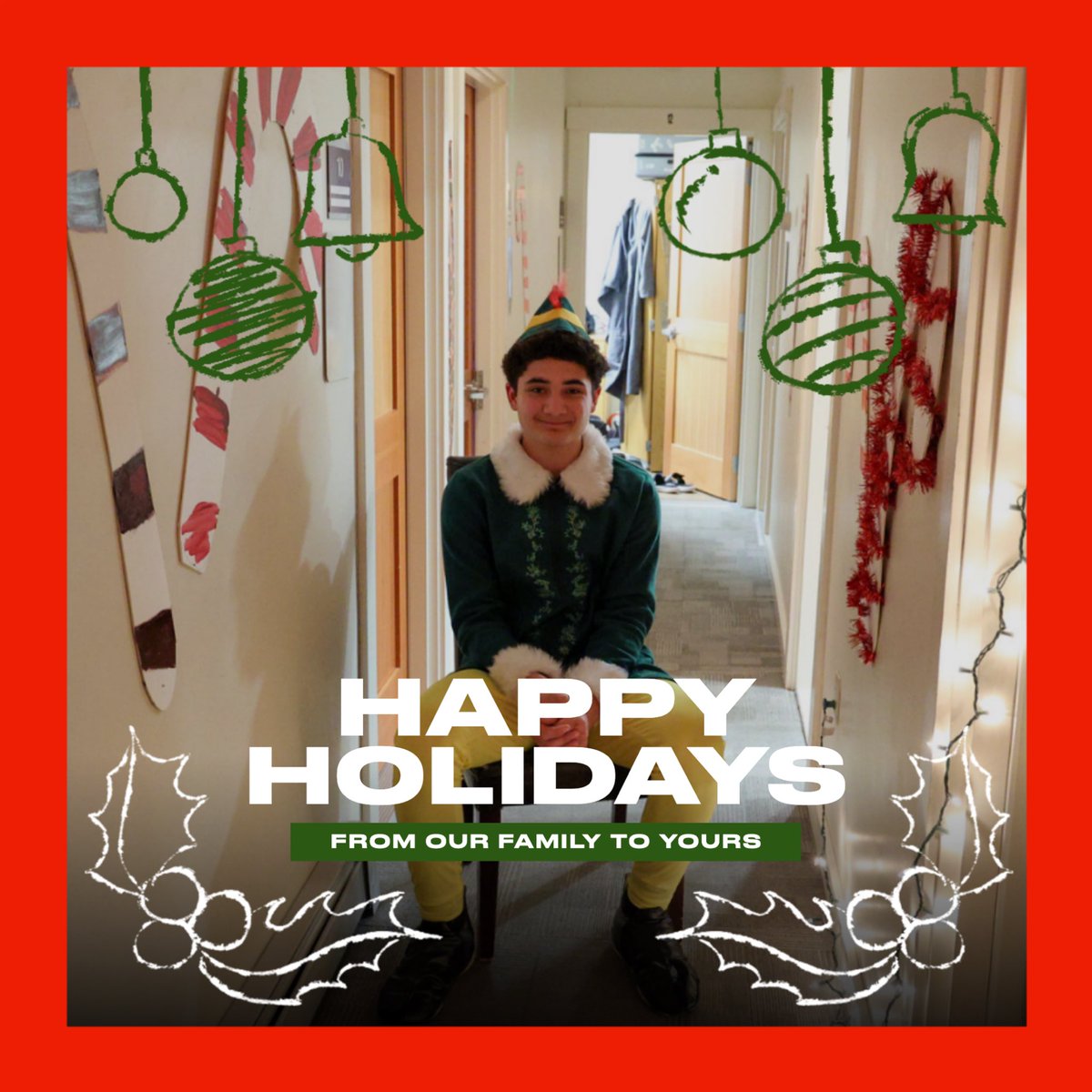 Life — dashing thru the snow it is not. It requires perseverance. And optimism. And a belief in oneself. And in the worth of it all. Because it is, worth it all.

Be where your feet are this holiday season. Take in the experience. Smile. 

From our fam to yours, much love 🐧✊🏻