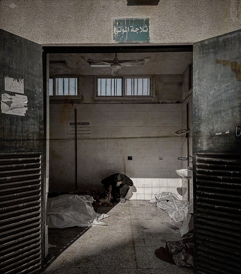 دموعهم تُعاتِبنُا.

|| غزّة • ٢٠٢٣