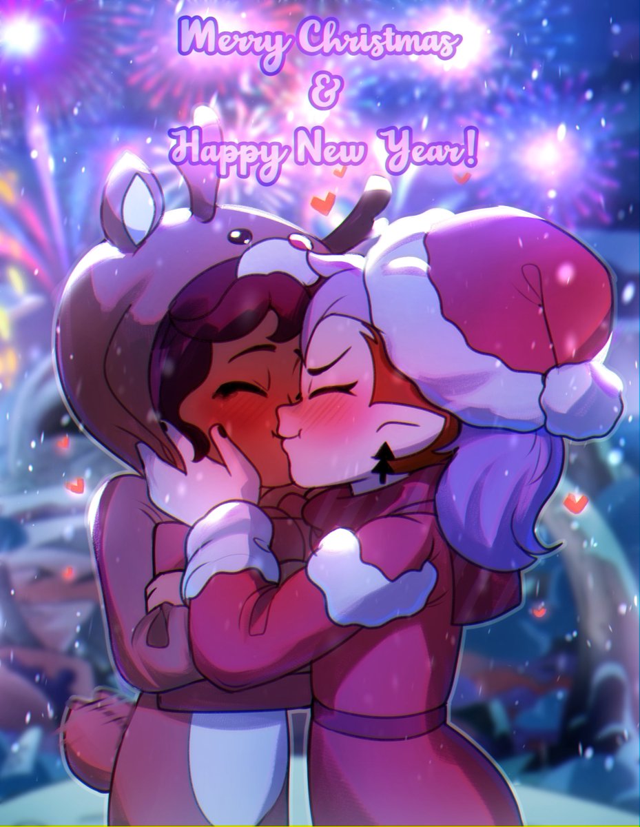 amba_si's tweet image. Merry Christmas!   

Hope everyone is enjoying their day and is going to get whatever they want for Christmas! 
(s4 of the owl house pleasepleasepleaseplease)

Happy holidays everyone!  
#theowlhouse