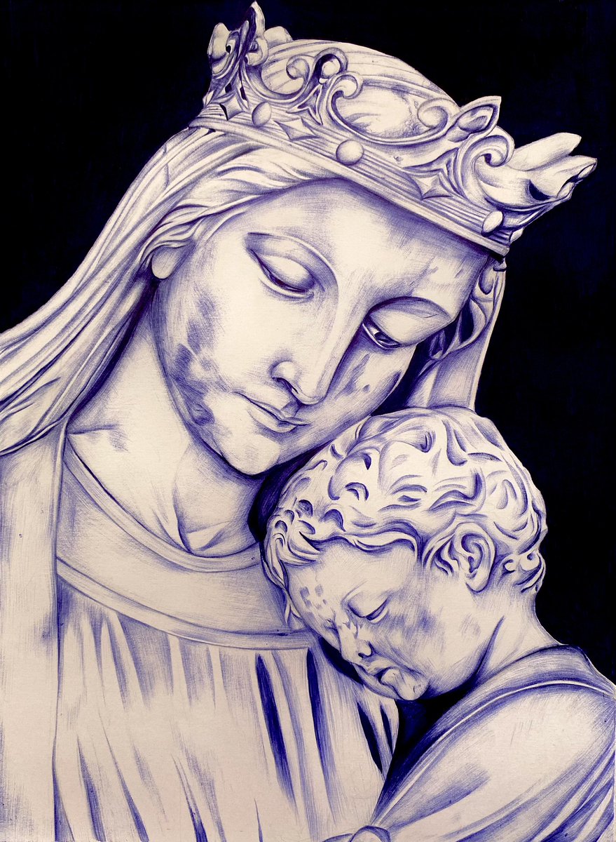 picawco's tweet image. ✨Mother Mary ✨

Pen drawing on paper🪄🤍

1/1

0.18 $ETH on reserve ▼

Link ▽▽

#Foundationart #ETH #nft