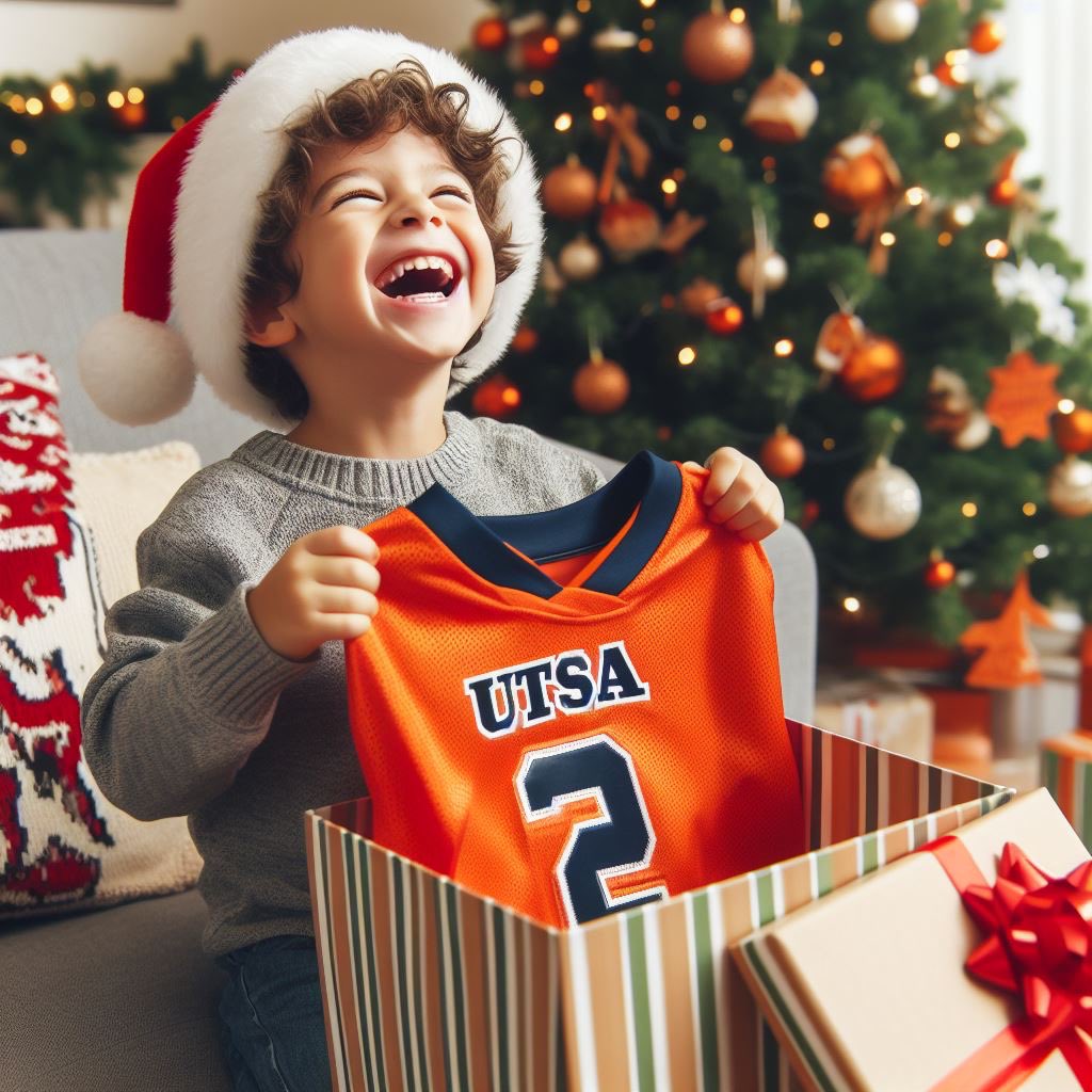 Remember parents, your kids want UTSA jerseys for Christmas, not UNT.