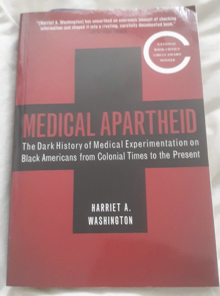 Medical Apartheid by Harriet Washington is another #Arutisuse holiday suggestion of mine.

This book delves into the reality of how Black Americans have been subjected to centuries of brutal medical experimentation.