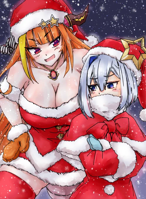 #みかじ絵 #かなたーとMerry Christmas 