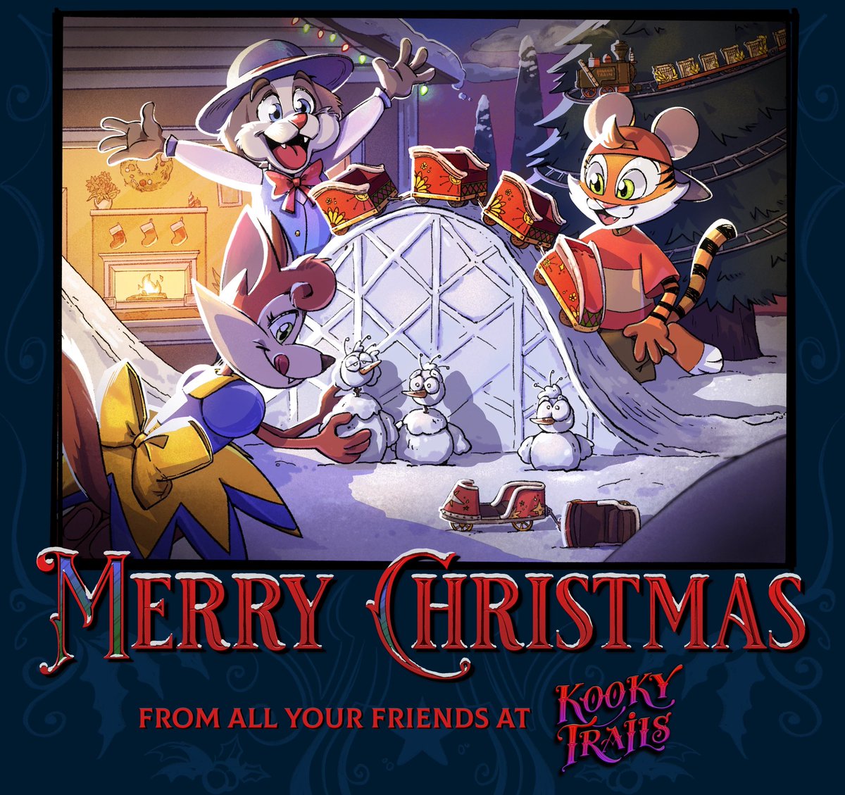 We want to wish everyone the joyous of the Holidays! May you all have a safe and wonderful time with friends and family! Merry Christmas to all of us from Kooky Trails!

#MerryChristmas #HappyHolidays #FloraAllMary #KookyTrails #Happy2024