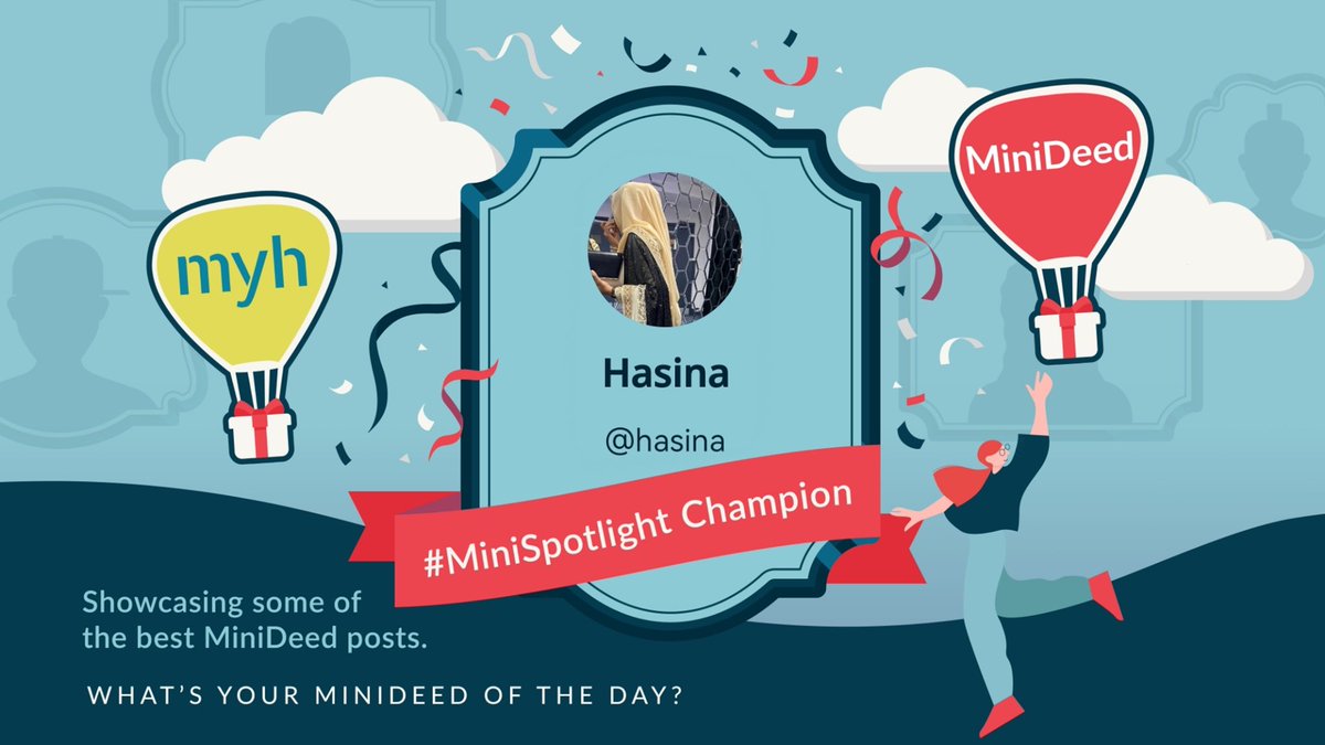 MiniDeed's tweet image. For capturing a fun transformation video of their new study room, the #MiniSpotlight goes to Hasina! 👩‍💻📖 Check it out in her post in support of @muslimyouthhelp below. ⤵️

minideed.page.link/sz7T