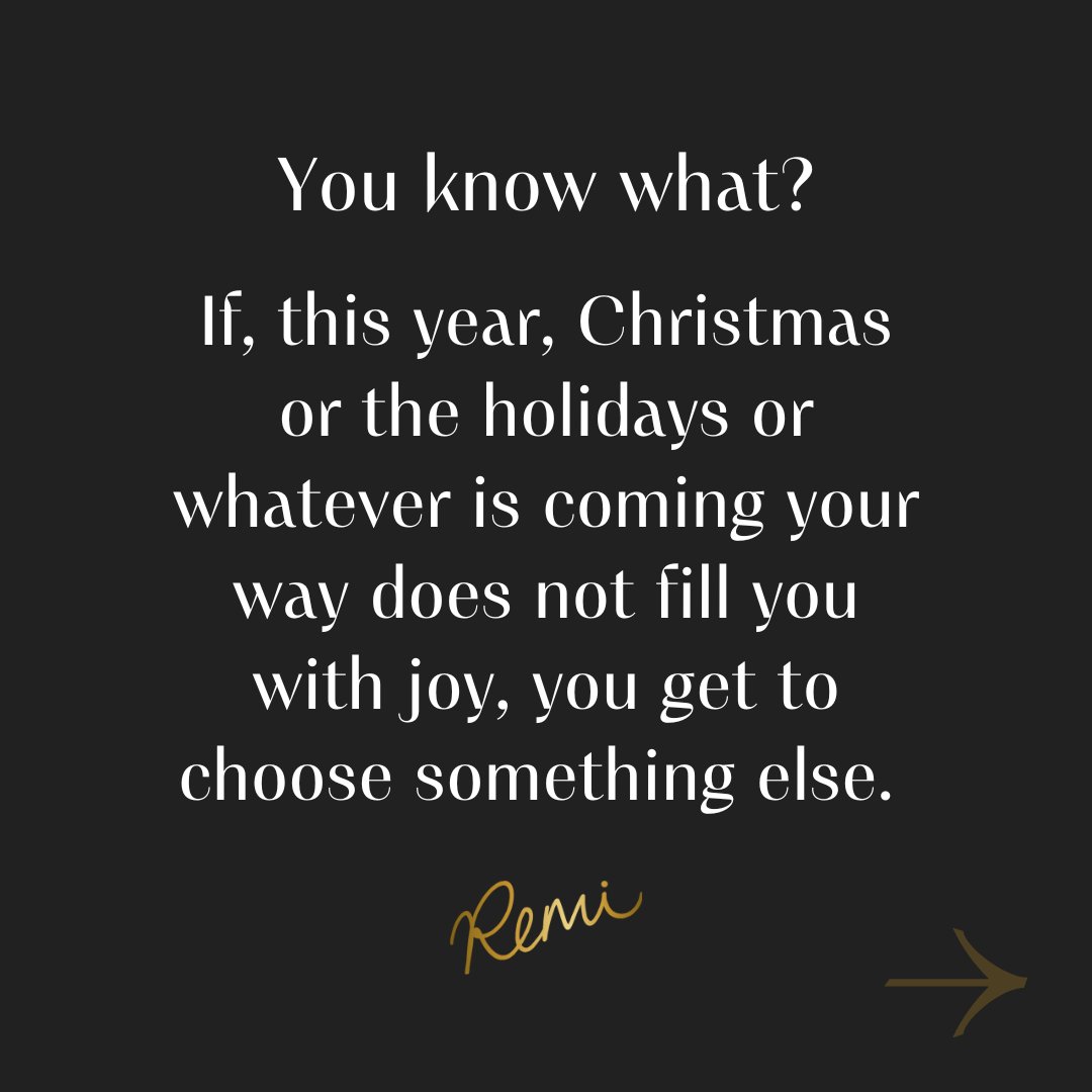 remi_pearson's tweet photo. For some, the holidays is a challenging endurance test, lacking love and joy.

This message is for those who struggle during this time.

It's okay if it's not great; there's nothing wrong with not loving or conforming to the holiday expectations. https://t.co/GKqFuzbp2G