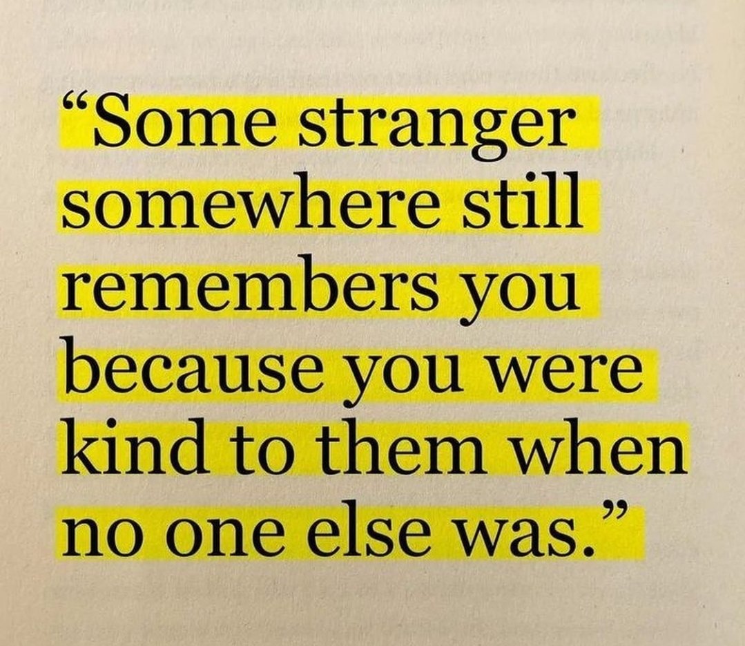 It's really important to remember