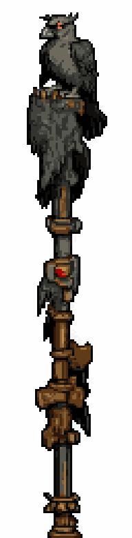 evincar333's tweet photo. Raven on top top of staff
#pixel_art #Pixel #colour #AIArtwork #AIart #fantasy https://t.co/H3RBsQkCk1