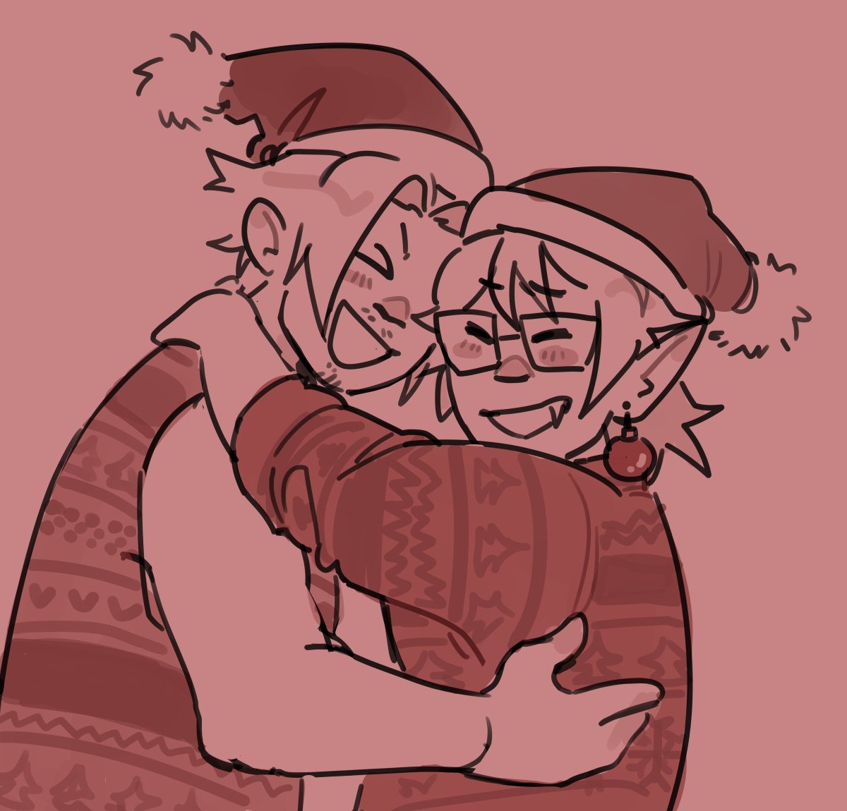 wince_art's tweet photo. rabisquinho antes de sair de casa, um bjo e feliz natal 
#Brunever https://t.co/LN9tiih6N9