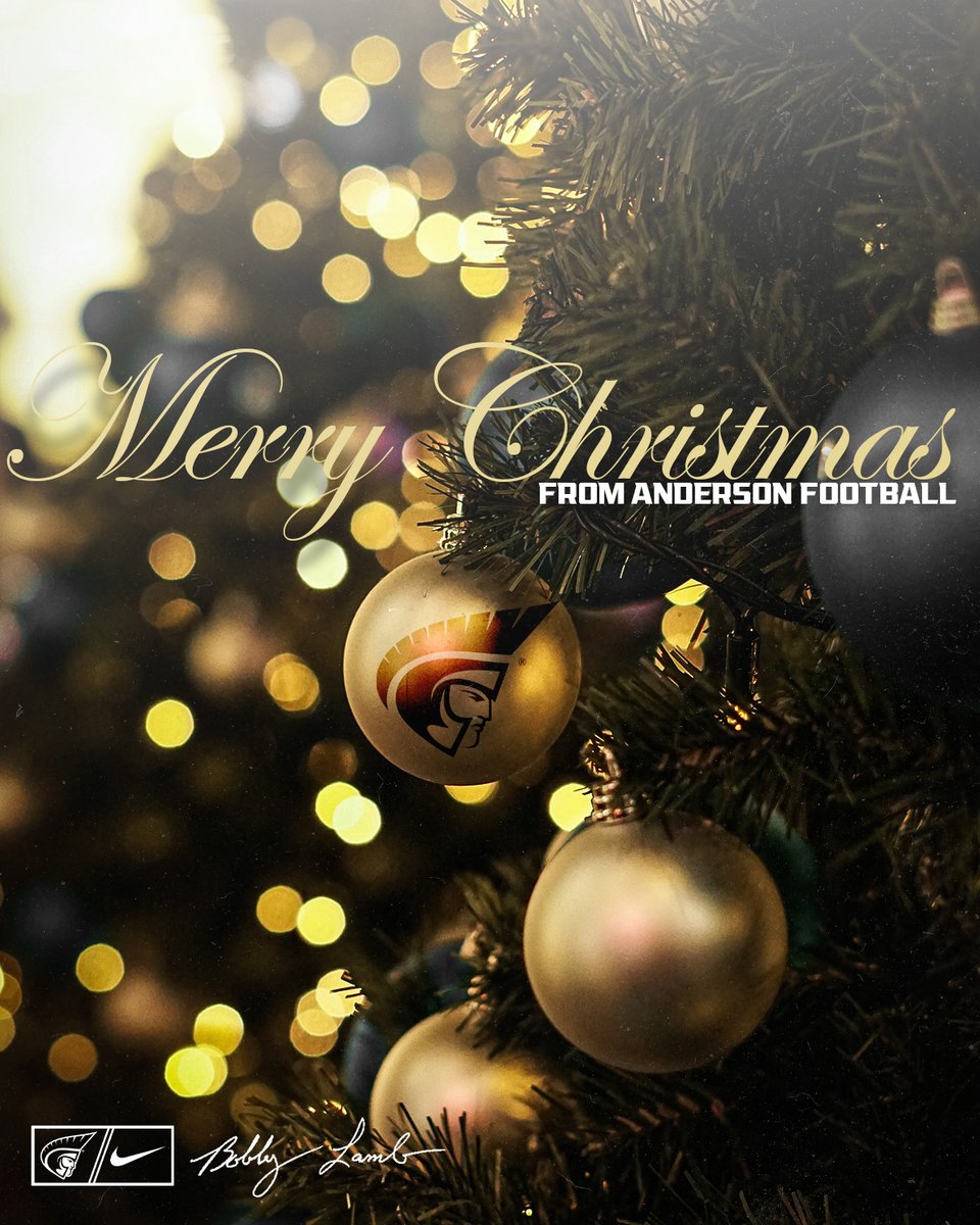 Merry Christmas from Anderson Football!