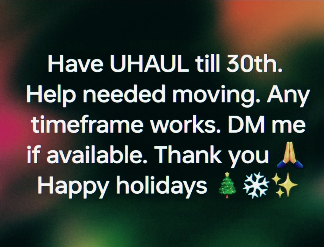 Happy holidays!!! 🪄🎄❄️ I know things are busy but if you have any time to spare I'd be very grateful!! 🙏💜