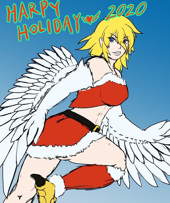 2020・2021・2022
申し訳程度のサンタ風、ヤドリギとチューのお誘い、アグリーセーター
 #過去に描いたXmas絵を晒そう 