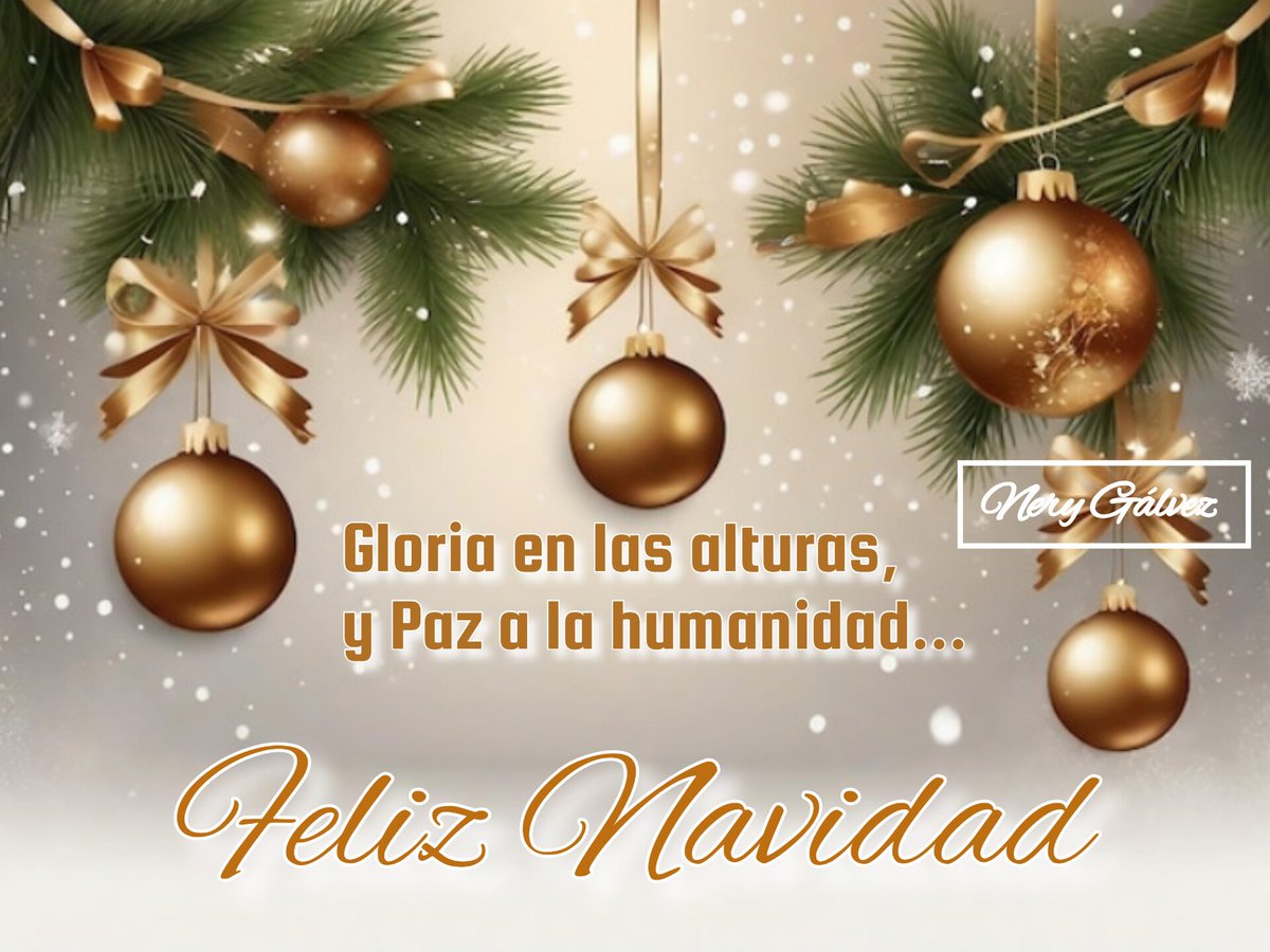 NeryPeriodista's tweet photo. Feliz Navidad para tod@s 🎄🧑‍🎄⛄❄️🎁🎇🎆 https://t.co/EkaezZUrgG