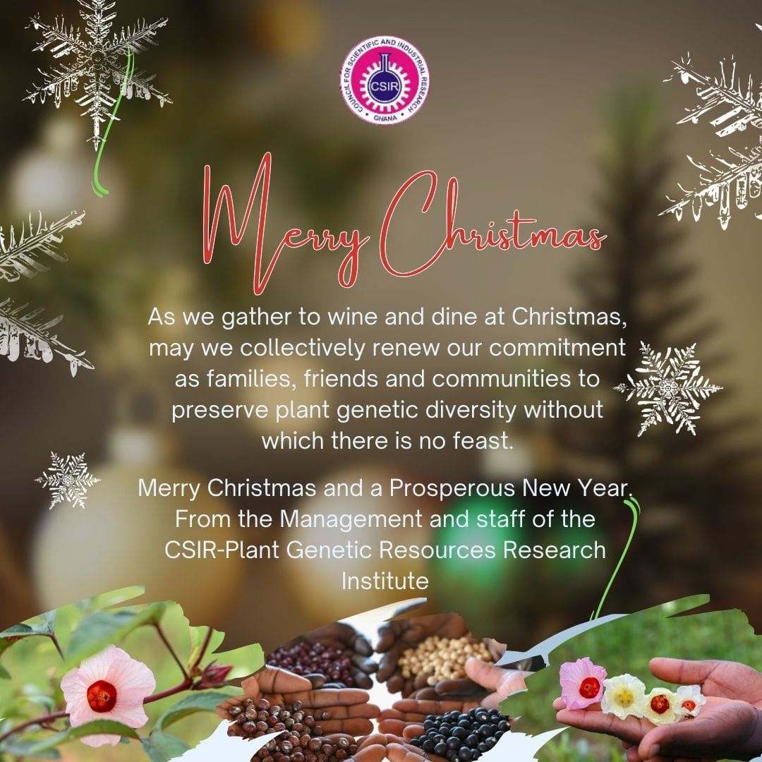 CSIR- Plant Genetic Resources Research Institute tweet media