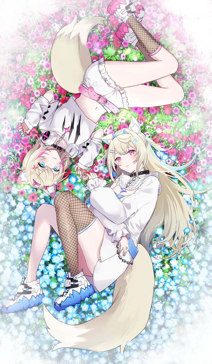 フワワ・アビスガード ,フワワ・アビスガード(通常) ,モココ・アビスガード ,モココ・アビスガード(通常) 「#FWMCpix ちょっと修正して投稿し直しました」|いとよし👾新連載準備中のイラスト