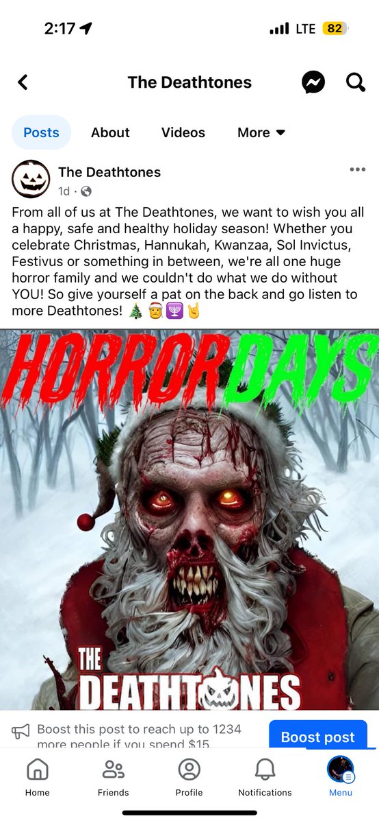 Happy HORRORdays to all the boils and ghouls out there! Buy the Horrordays album on Bandcamp. Any kind of support is greatly appreciated!

Listen to on the Spotify and YouTube channels, (follow, subscribe, subscribe, like etc)
 
Thanks guys!
thedeathtones.bandcamp.com/album/horrorda…