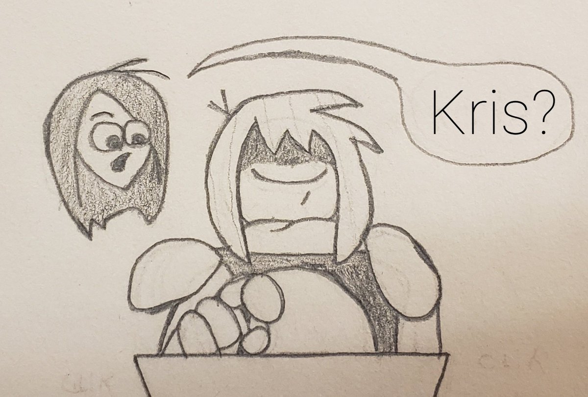 LordOfNonsense6's tweet photo. Silly comic based off a @Shayy_TV stream, I love watching them! #DELTARUNE #fanart https://t.co/xVbbdR3bVG