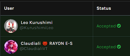 For personal reasons we could not give the results before, we apologize for this and we have decided to choose two winners, we will contact you soon <a href="/LeoKurushimi/">Leo Kurushimi</a> @ClaudialiVT 

Thank you all for participating and for joining us this year, for 2024 we have many projects :) <3