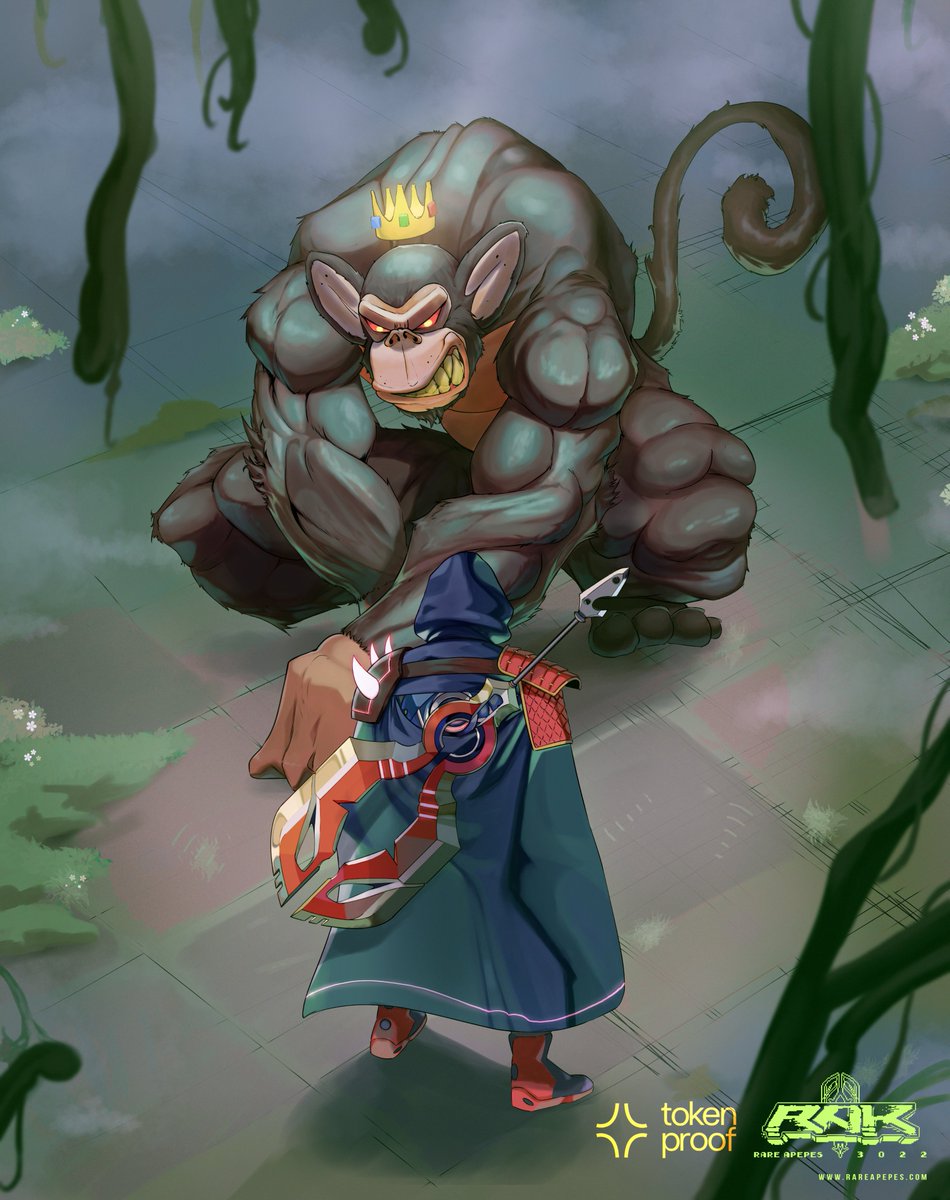 🎮 Dive into the saga of RAK 3022! The EARLY ACCESS BETA GAME DEMO IS NOW LIVE @ rak3022.rarelabs.xyz, EXCLUSIVE for our Rare Apepes holders. 

Your new adventure begins now.⚔️🌌 

PS: NO FROGS🐸WERE HARMED IN THE MAKING OF THIS DEMO (BUT MAYBE SOME MONKEYS WERE🐒🙈) #RAK3022