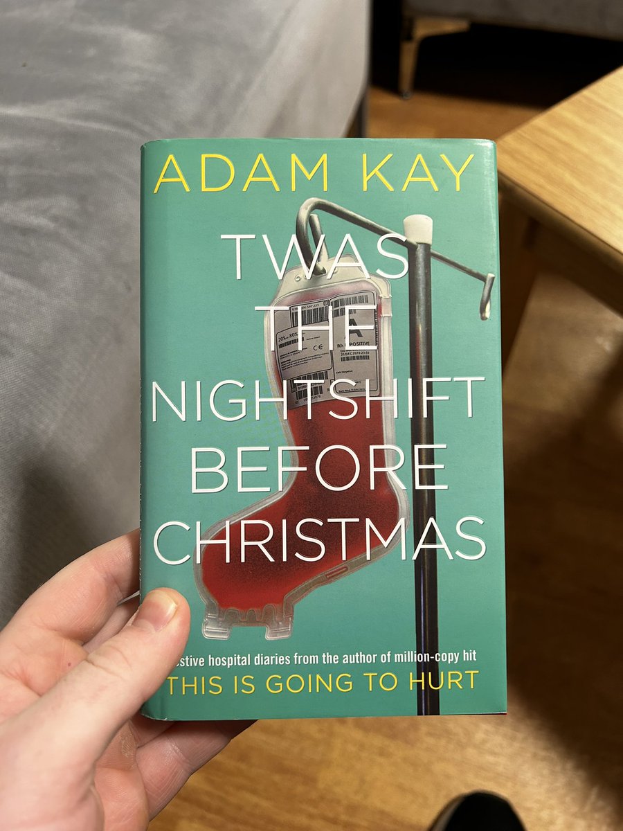 overtondaniel60's tweet photo. Very appropriate reading for downtime on tonight’s nightshift before Christmas @amateuradam 
Very proud to be a radiographer for the #NHS 
Merry Christmas everyone🎄🩻 https://t.co/cQULoqsOHj