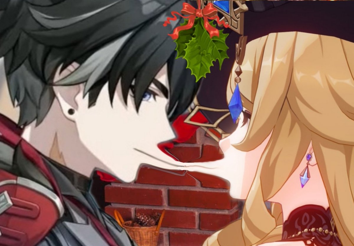 timelywriovia's tweet photo. I didn't see any wriovia art under the mistletoe so i did it myself https://t.co/aWYRH4Rqot
