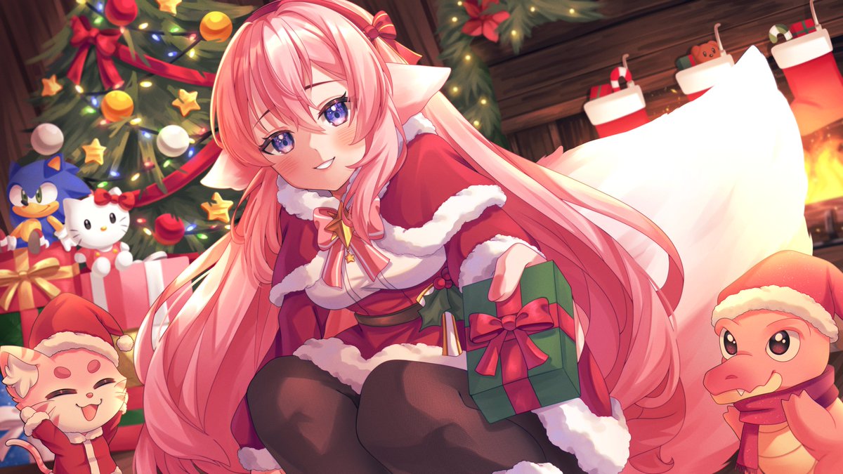 SkylaVT's tweet image. Merry Christmas! 🎄✨
Come and open your presents! 🎁