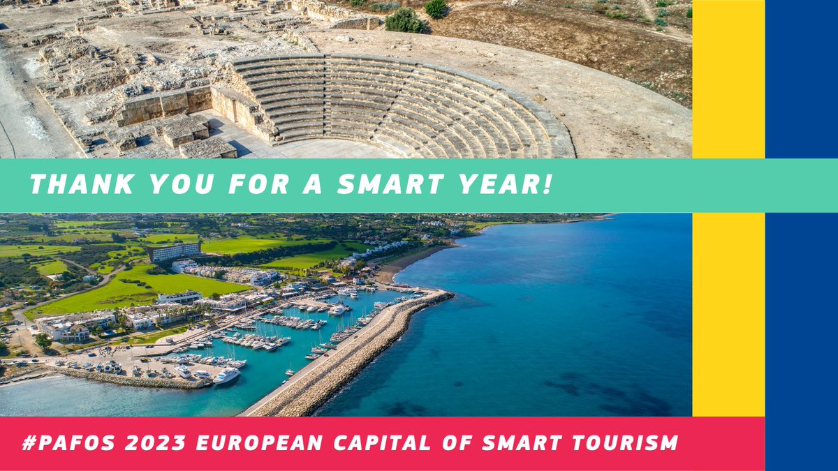 A big thank you 👏 to the 2023 European Capital of Smart Tourism #Pafos 🇨🇾 Its commitment to preserving its #CulturalHeritage while digitalising its tourism offer is truly inspiring 🌎 Discover more #EUTourismCapital best practices 👇europa.eu/!kBrGnd #EUTourism