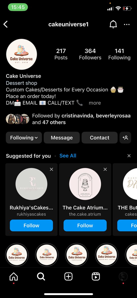 _mrmarcelo's tweet photo. My mum’s cake business based in East London! Best baker around😁 follow the insta, add the snap, place some orders! Doing free delivery in East &amp; North London during the Xmas period🤩 https://t.co/f0klYjnIvg
