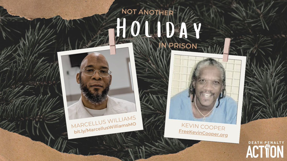 DeathPenaltyAct's tweet photo. As those of us who celebrate Christmas begin settling down, we must remember the many wrongfully convicted individuals across the country spending this Christmas away from those they love. To learn more about these cases visit https://t.co/Pncafn4eSM
#NotAnotherHolidayInPrison https://t.co/TgL6ZaQuxN