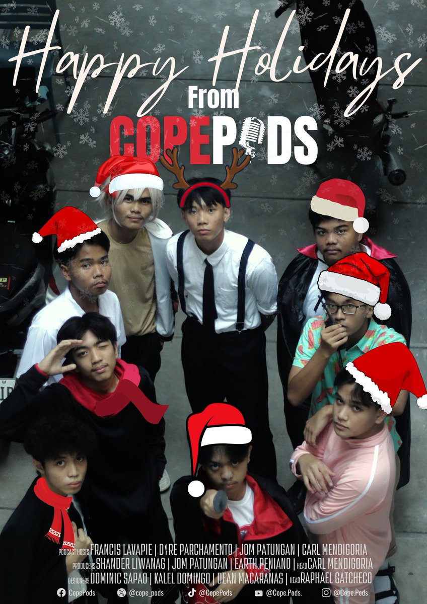 cope_pods's tweet photo. 🌲 Wishing you a joyful holiday season🌟: CopePods Christmas Special dropping soon!🎙️✨ https://t.co/8velJ1UGva