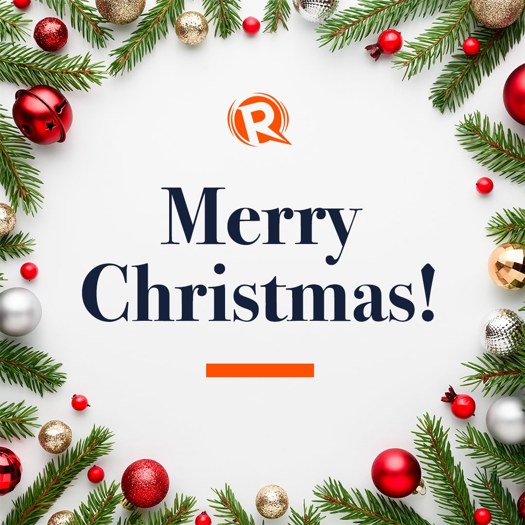 Warmest season’s greetings from all of us at Rappler! May the spirit of Christmas fill you with joy and peace. 🎅🏻🎄✨ rappler.com #TeamRappler #CourageON