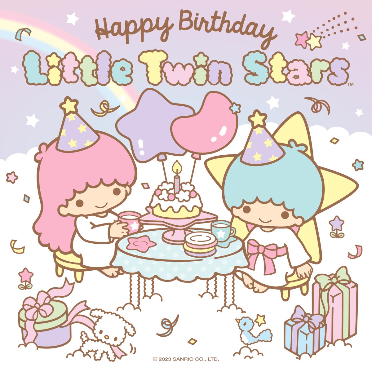 サンリオ KIKI LALA LittleTwinStars 120cm×30m - リトルツイン