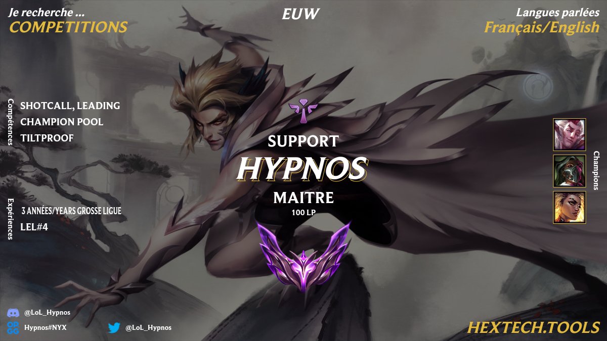 Hypnos tweet media