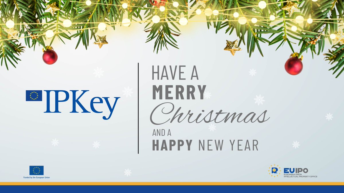 IPKey_EU's tweet photo. 🎅#IPKey wishes you a #MerryChristmas and a Happy #NewYear! 🎄
#EUIPO #Christmas #NewYear2023 #IPKeyLA #IPKeySEA #IPKeyChina https://t.co/7k1616SqFM